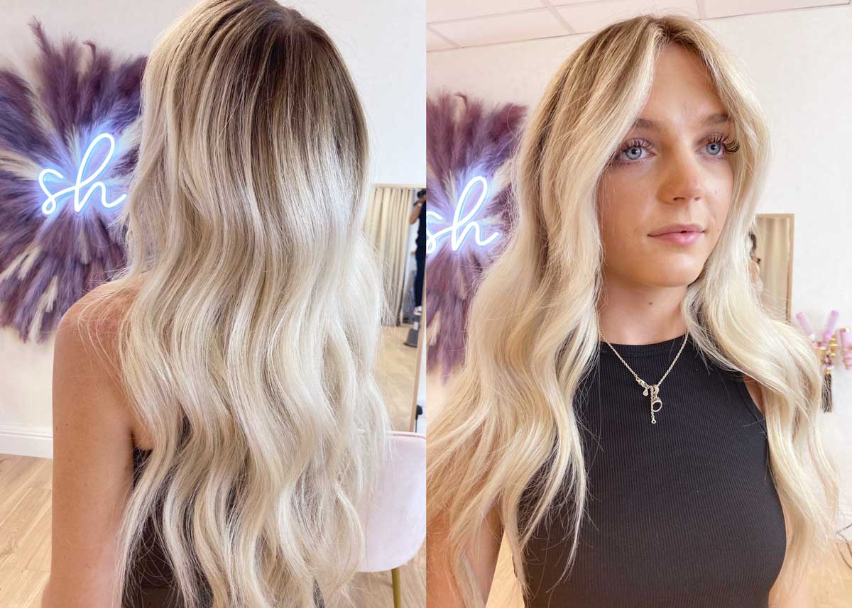 Create The Perfect Money Piece Balayage SimplyHair