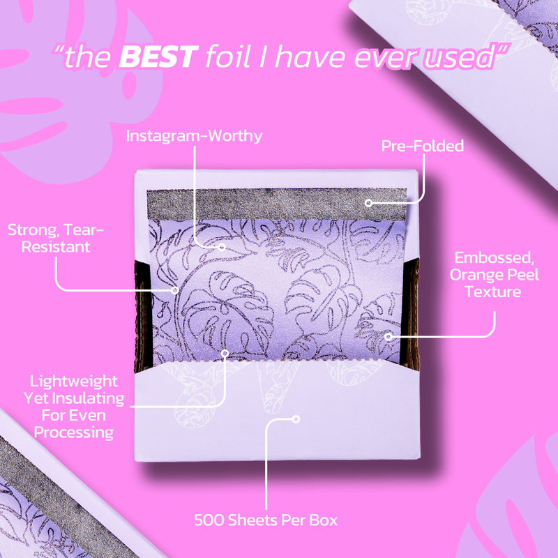 Lilac Leaf Pop Up Foil