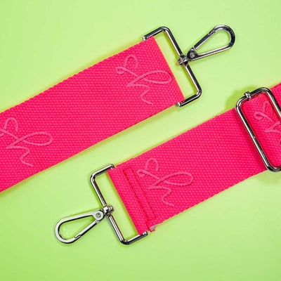 Pink Woven Strap Set