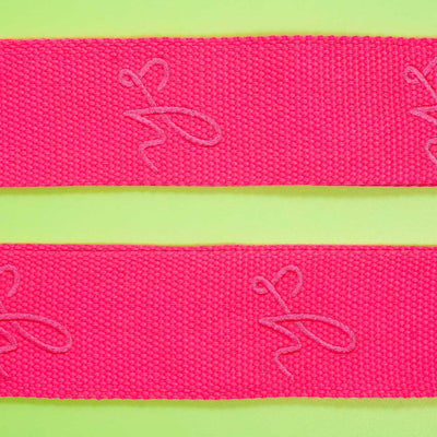 Pink Woven Strap Set