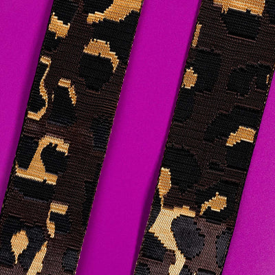 Savanna Leopard Woven Strap Set