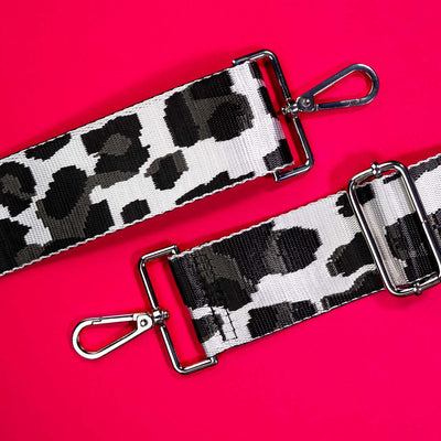 Snow Leopard Woven Strap Set