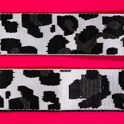 Snow Leopard Woven Strap Set